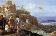 Cornelis van Poelenburch Mercury and Herse Spain oil painting artist
